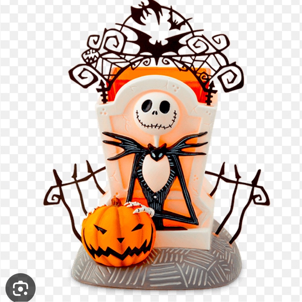Scentsy Jack Skellington pumpkin king, warmer